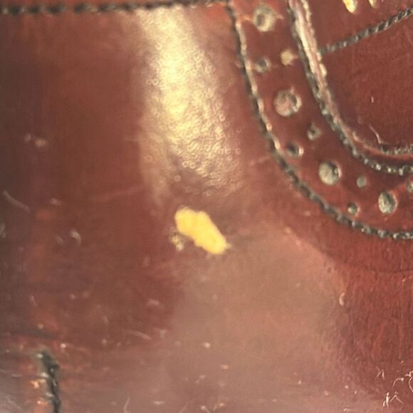 Austin Reed of Regent Street Size 11 M Brown Leather Dress Shoes - Picture 5 of 10